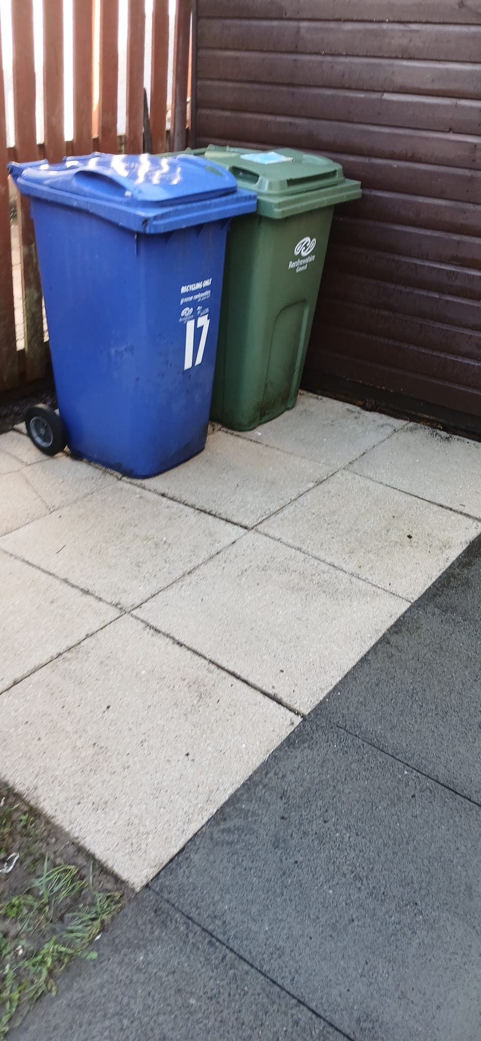 Brick-and-slab steps restored