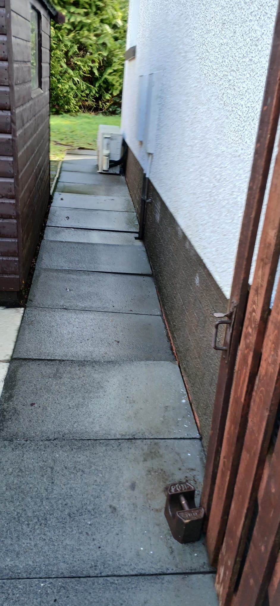 Full pressure-wash package in progress