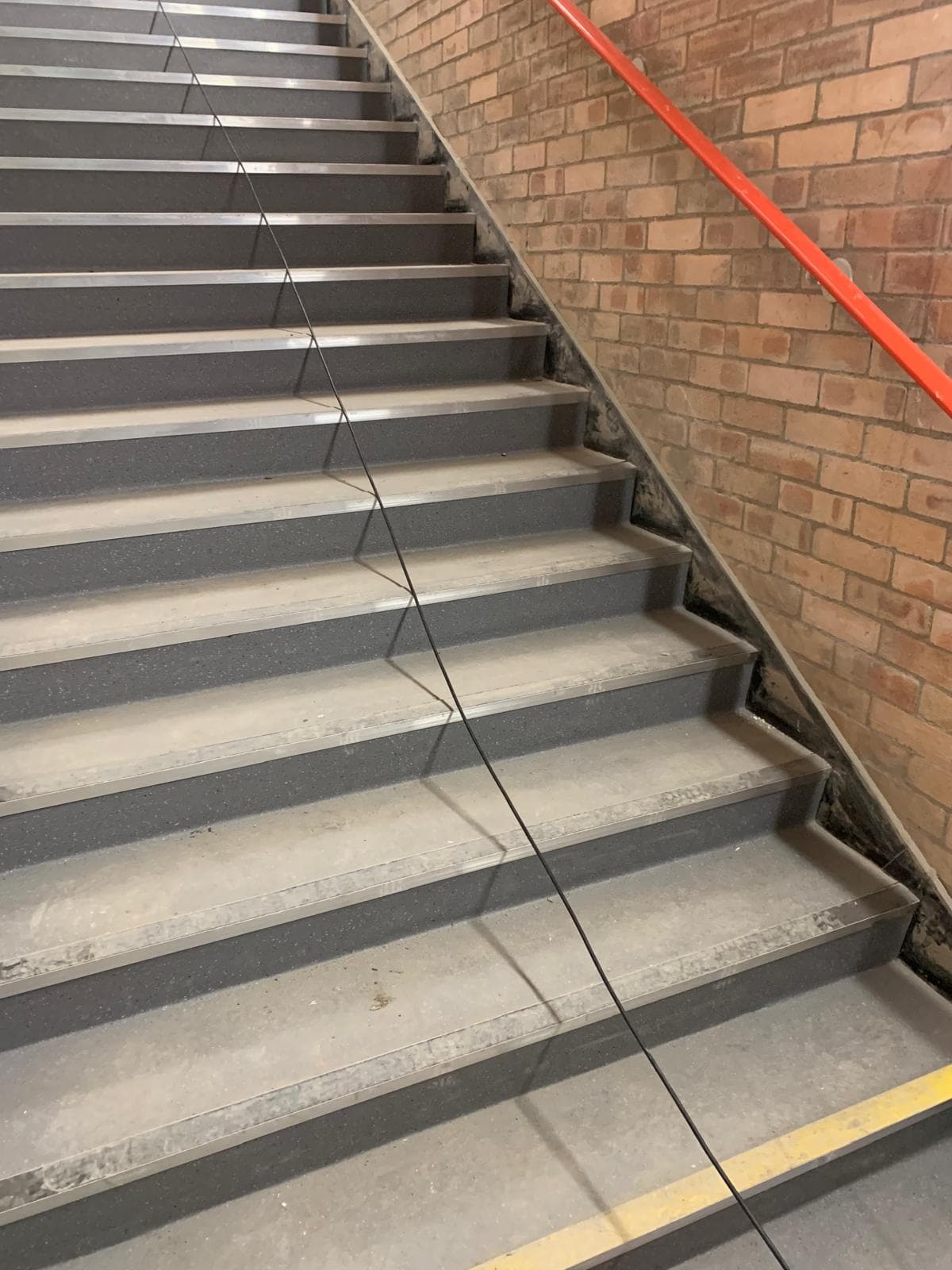 Stairwell handover clean complete