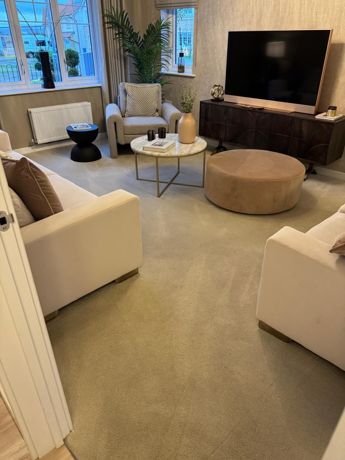 Briar Homes show home presentation clean