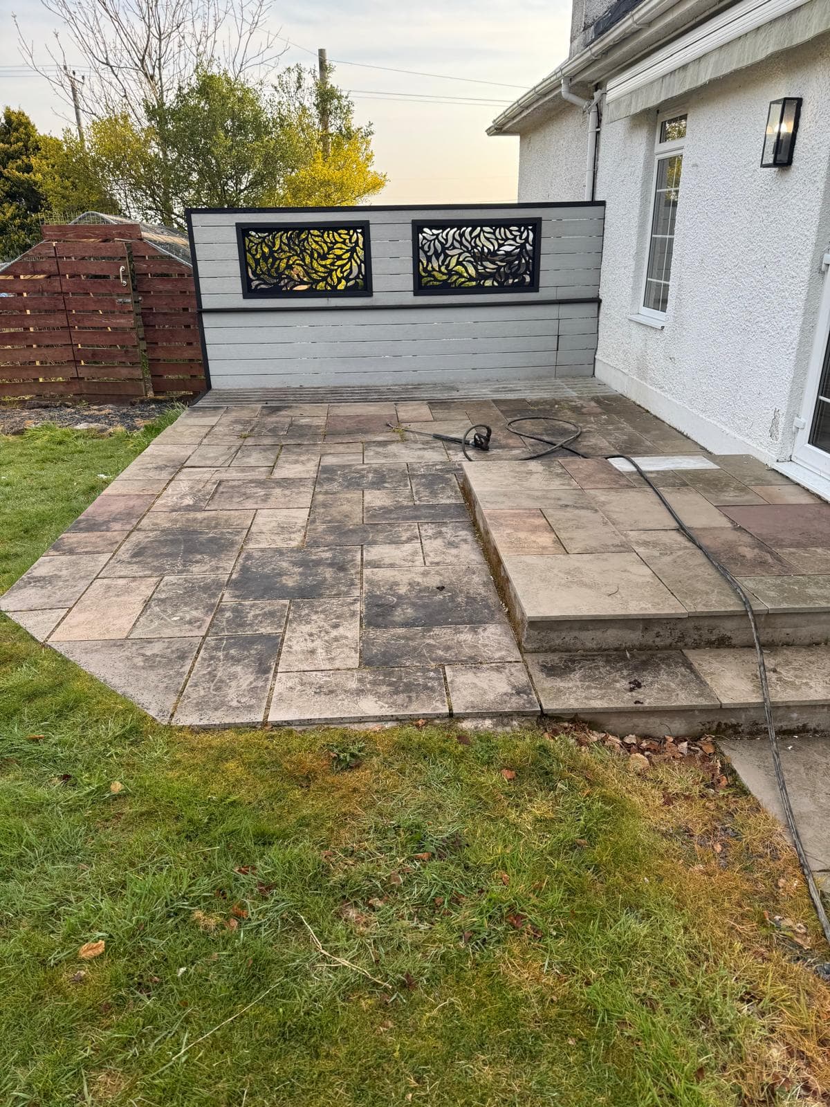 Combined exterior contract at The Kibble